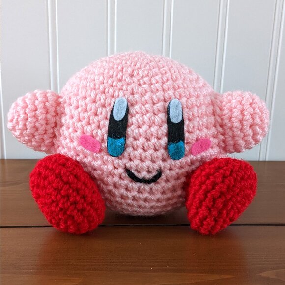 Crochet Kirby | Handmade Kirby Amigurumi - Picture 1 of 5
